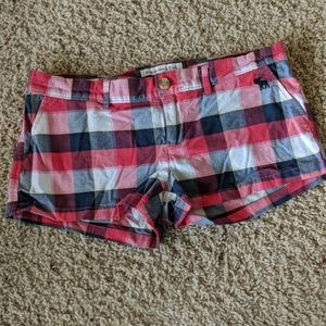Plaid shorts